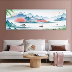 Spring Lake Panorama 7 Spring Lake Panorama -Art Mural Shop wall art prints 433863941 lifestyle min