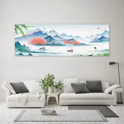Spring Lake Panorama 9 Spring Lake Panorama -Art Mural Shop wall art prints 433863941 lifestyle min 3
