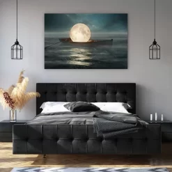 The Moon Boat -Art Mural Shop wall art prints 454750703 lifestyle min 3
