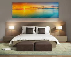Sunset Panorama -Art Mural Shop wall art prints 49840798 lifestyle min