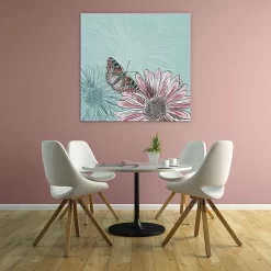 The Butterfly And The Flower -Art Mural Shop wall art prints 59195942