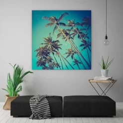 Retro Palms -Art Mural Shop wall art prints 71273118 lifestyle min 2