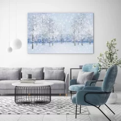 Soft Snow Falling -Art Mural Shop wall art prints 73842234 lifestyle min