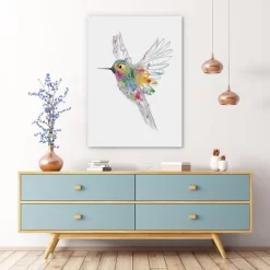 Rainbow Honey-eater 5 Rainbow Honey-eater -Art Mural Shop wall art prints 82070042 lifestyle min