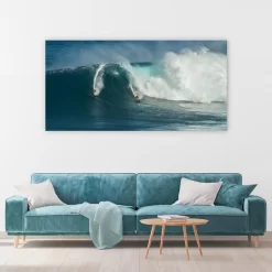 Surfing Duo Panorama -Art Mural Shop wall art prints 85594733 lifestyle min 2