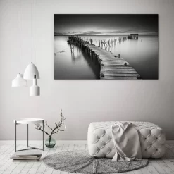 The Old Pier -Art Mural Shop wall art prints 91735833 lifestyle 3 min