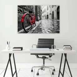 Red Bike 6 Red Bike -Art Mural Shop wall art prints 95275197 lifestyle min