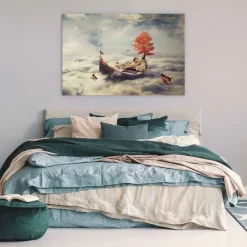 The Dreamboat -Art Mural Shop wall art prints 98995118 lifestyle min 2