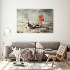 The Dreamboat -Art Mural Shop wall art prints 98995118 lifestyle min 3