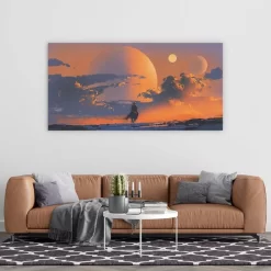 Space Cowboy -Art Mural Shop wall artprints 173454239 lifestyle min
